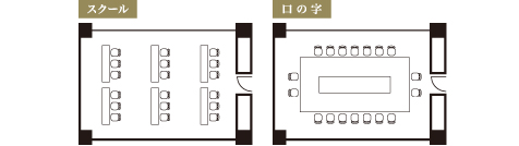 会場レイアウト一例